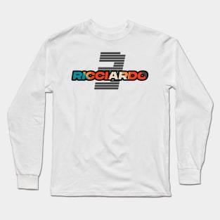 Ricciardo f1 - Number 3 design Long Sleeve T-Shirt